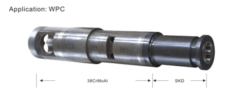 bimetallic screw barrel